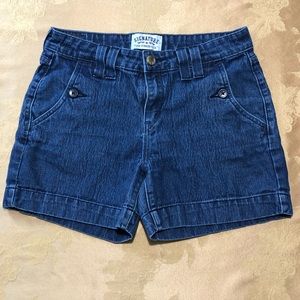 Women's Levi's Jean Shorts Misses 10 Flap Pockets